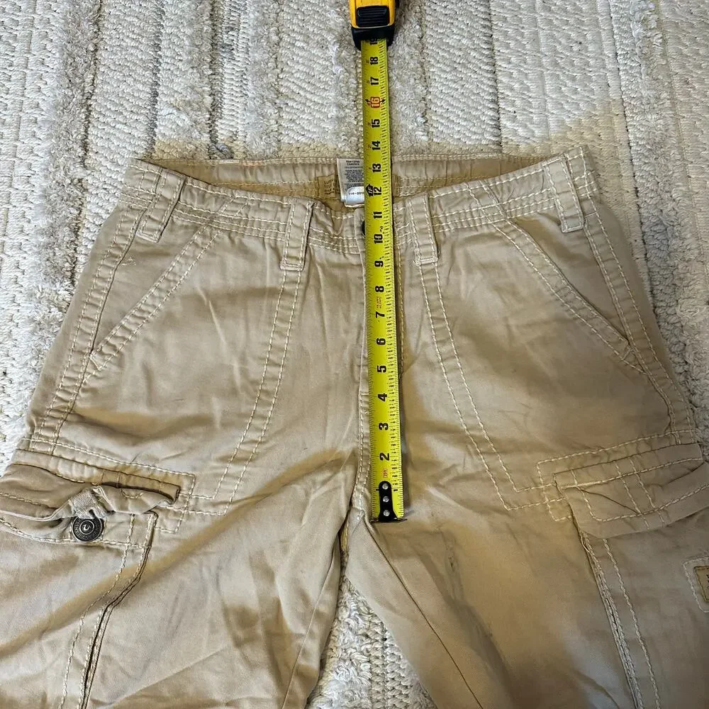 TRUE RELIGION Men's Cargo Shorts Size 32 In Beige